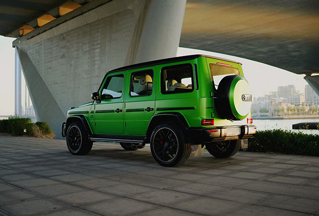 Mercedes G63 Green
