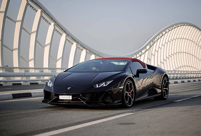 Lamborghini Evo Spyder Black